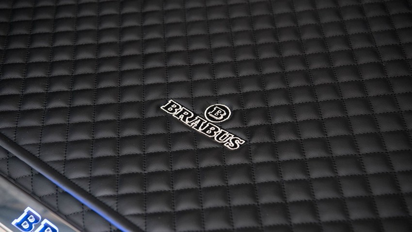 BRABUS Quilted Leather Vehicle Flooring for 2021–2024 Mercedes G-Wagon W463A