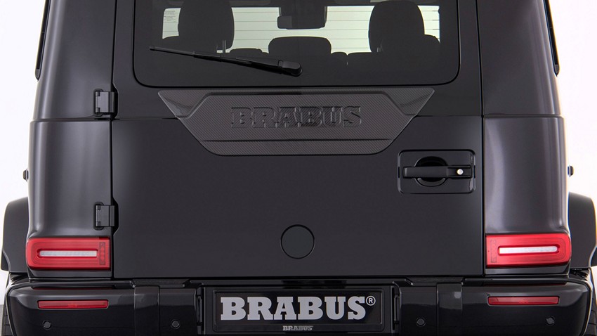 BRABUS Carbon Fiber Rear Door Attachment for 2019–2024 Mercedes-AMG G63 / G500 / G350 (W463A)
