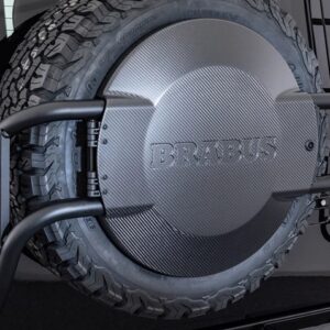 BRABUS Adventure Carbon Spare Wheel Holder for Mercedes G-Wagon W463A (AMG G63 / G500 / G350)
