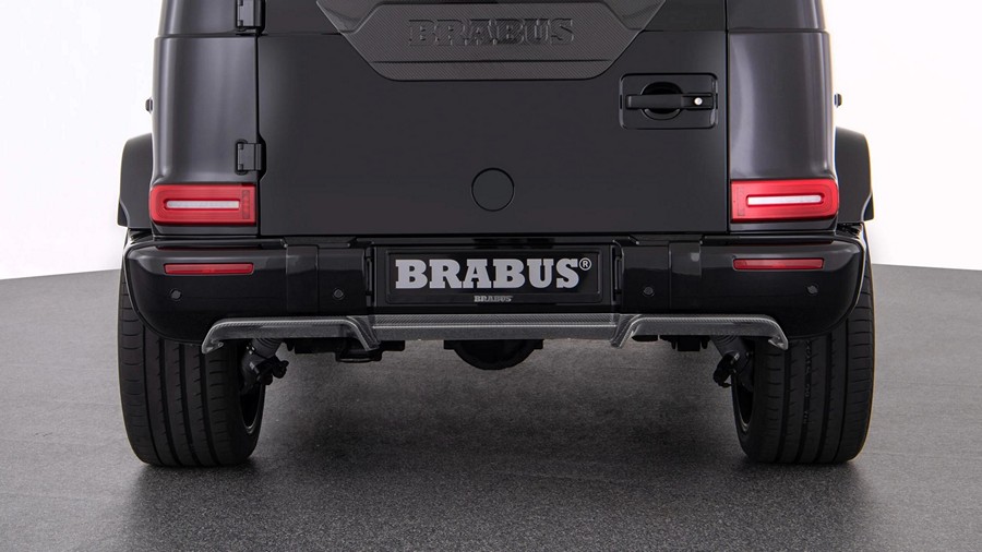 BRABUS Carbon Rear Diffuser for Mercedes G-Wagon W463A (AMG G63 / G500 / G350)