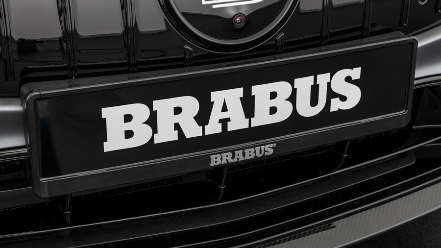 BRABUS License Plate Holder for Mercedes G-Class W463A – AMG G63/G500/G350 - Image 2