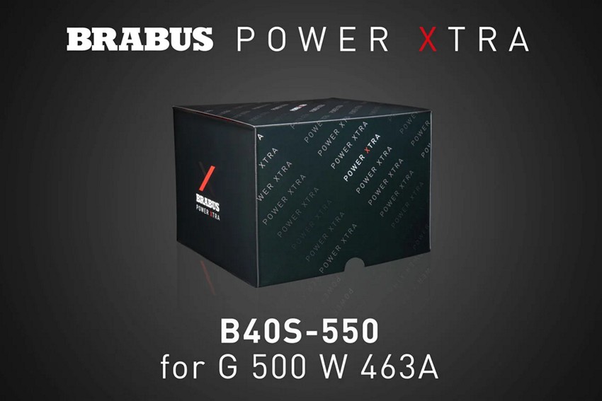 BRABUS PowerXtra B40S-550 Performance Upgrade for Mercedes G-Class (G500/G350) W463A - Image 2