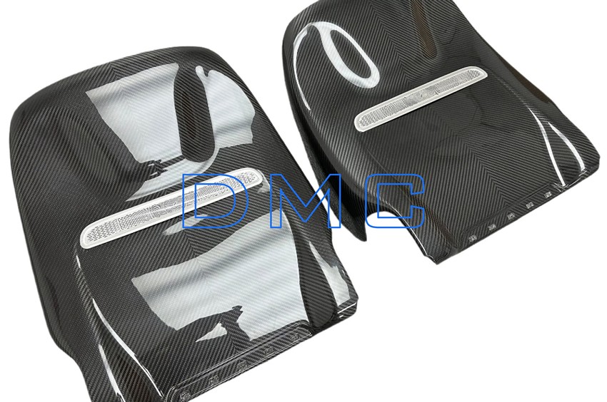 DMC Carbon Fiber Rear Seat Covers for Mercedes-AMG G63 W465 (2025+) - Image 5