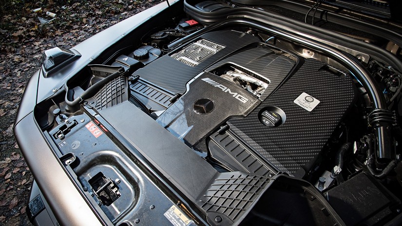 DMC Carbon Fiber Engine Covers for 2019+ Mercedes-AMG G63 4×4² W463A
