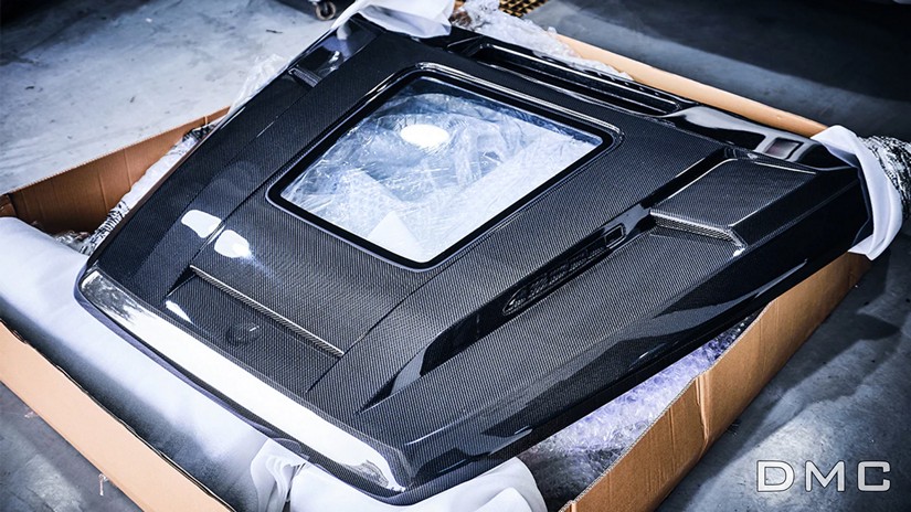DMC Carbon Fiber Front Hood Scoop for 2019–2024 G63 4×4² W463A - Image 2