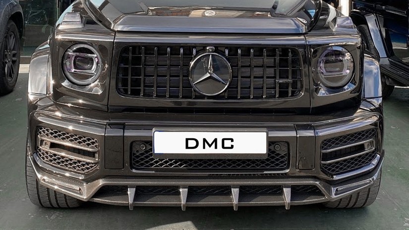 DMC Carbon Fiber Front Lip Spoiler for 2019–2024 AMG G63 4×4² W463A