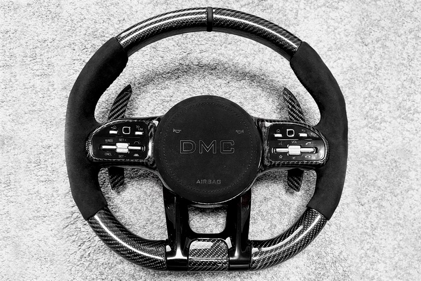 DMC Carbon Fiber Performance Steering Wheel for 2022-2024 G63 4×4² W463A - Image 2