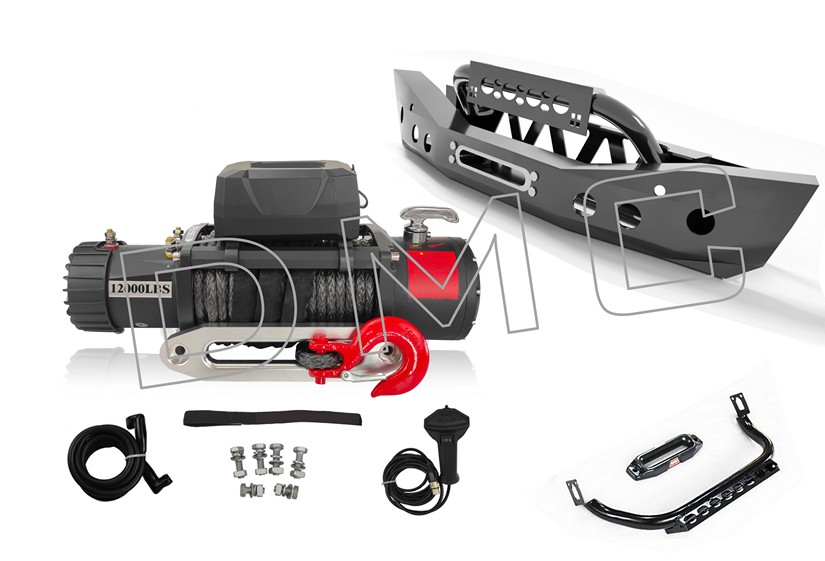 DMC Winch Mount Kit 12,000 LBS for 2019–2024 AMG G63 4×4² W463A - Image 2