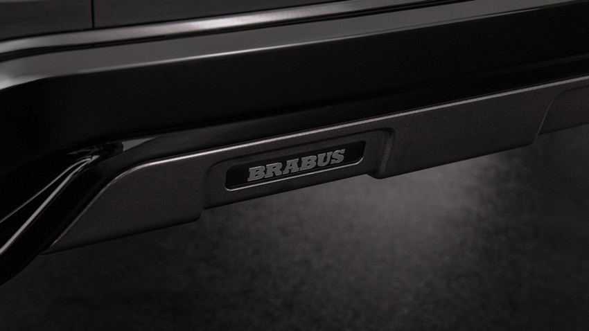 BRABUS Front Bumper Add-On with LED Position / Daytime Running Lights for W465 Mercedes-AMG G63 - Image 2