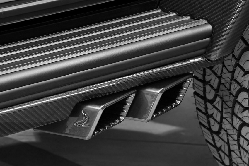 TopCar Exhaust Tips Set for 2022–2024 Mercedes-Benz G 63 AMG 4×4² (W463A)