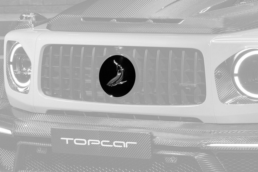 TopCar Shark Logo Cover for 2022–2024 Mercedes-Benz G 63 AMG 4×4² (W463A) - Image 2