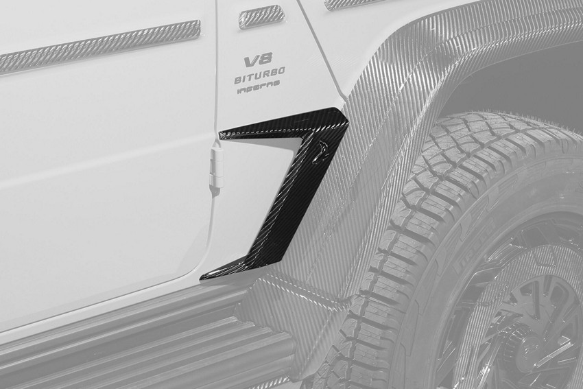TopCar Side Panel with Shark Logo for 2022–2024 Mercedes-Benz G 63 AMG 4×4² (W463A) - Image 2