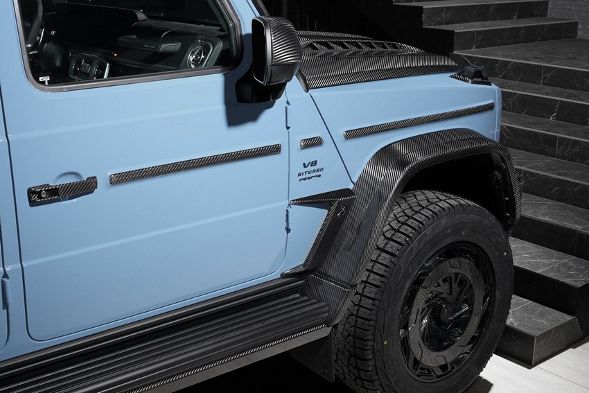 TopCar Side Panel with Shark Logo for 2022–2024 Mercedes-Benz G 63 AMG 4×4² (W463A)
