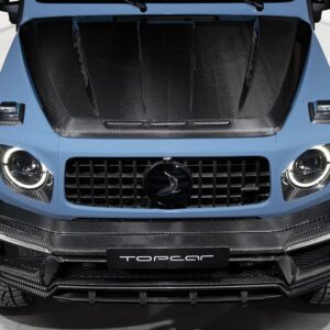 TopCar Engine Bonnet, Visible Carbon for 2022–2024 Mercedes-Benz G 63 AMG 4×4² (W463A)