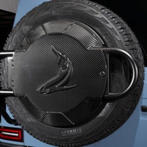 TopCar Visible Carbon Spare Wheel Cover for 2022–2024 Mercedes-Benz G 63 AMG 4×4² (W463A)