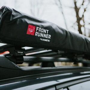 Front Runner Easy-Out 2M Awning – Black (Quick Deploy Roof Rack Awning)